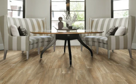 tile flooring in living room